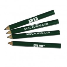 Geocaching branded Mini Pencils (8cms long) Pack of 4